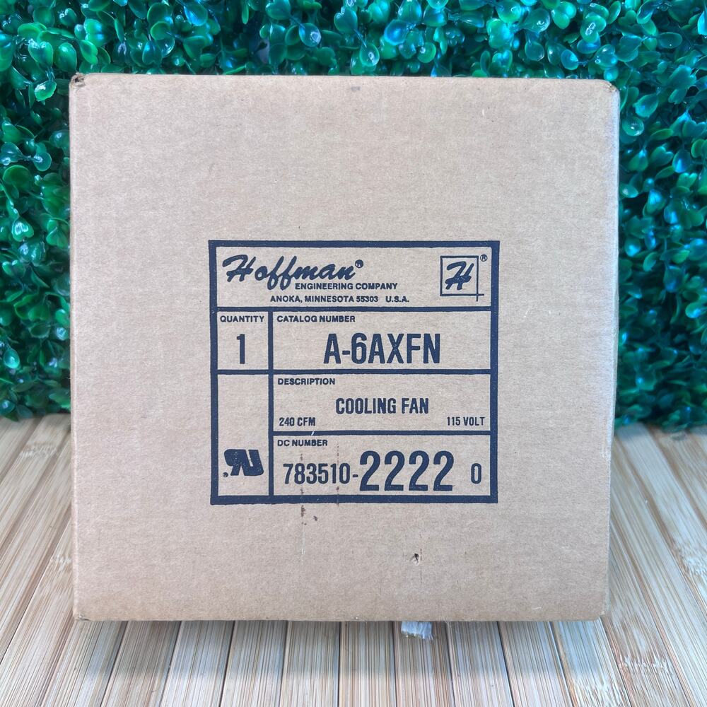 Hoffman - A-6AFXN Axial  Cooling Fan 115V, 50/60 Hz (New in Box) 783510 2222